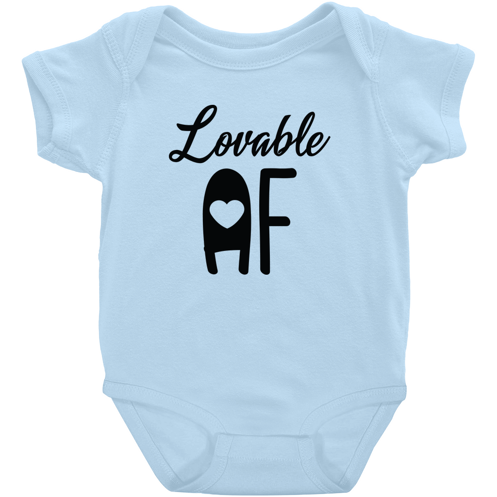 Lovable AF short-sleeve design 1