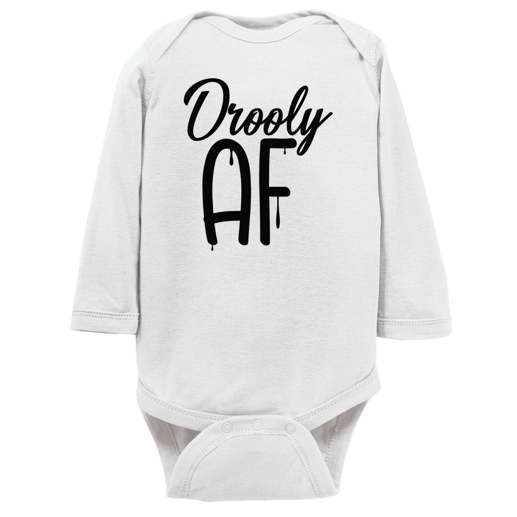 Drooly AF long-sleeve design 1