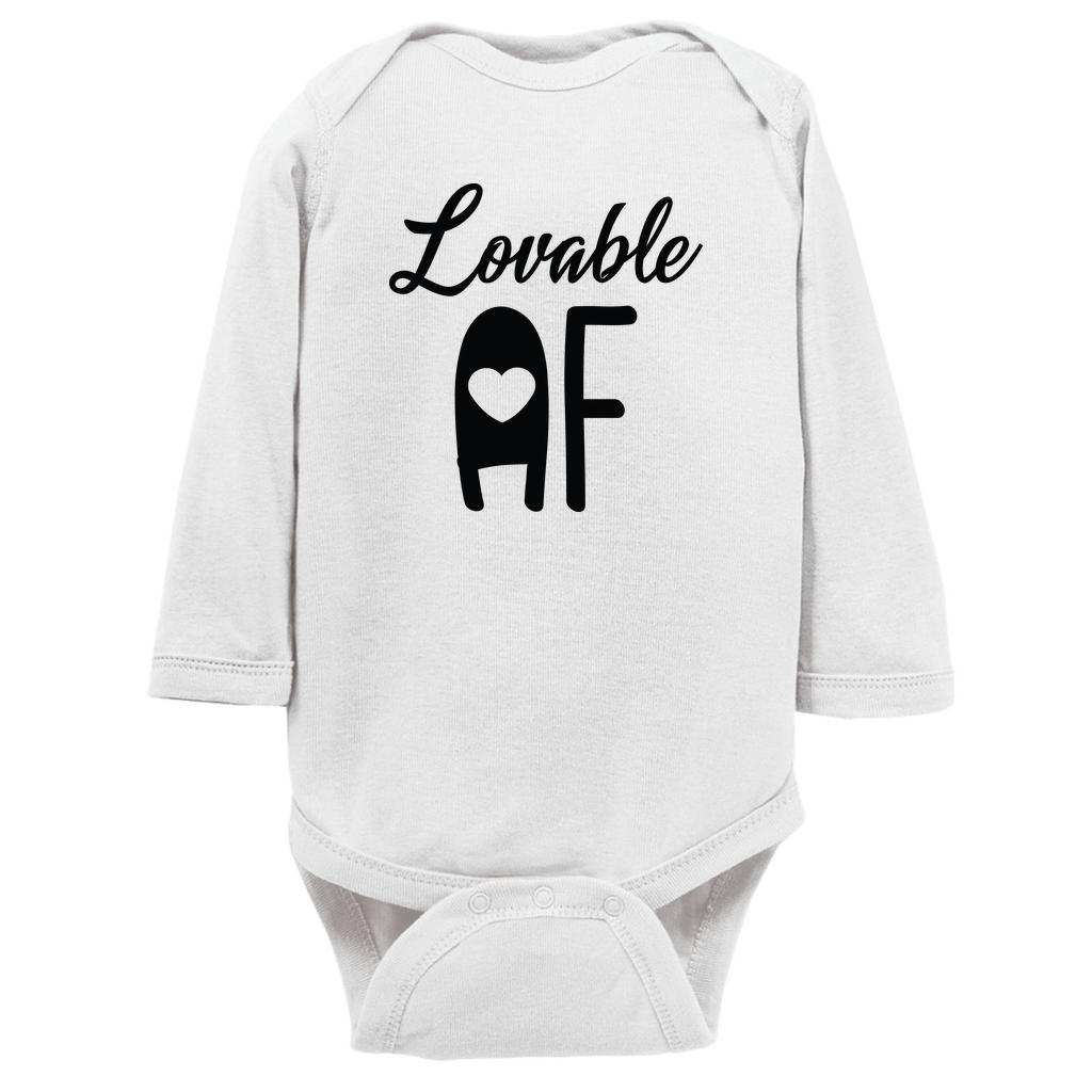 Lovable AF long-sleeve design 1
